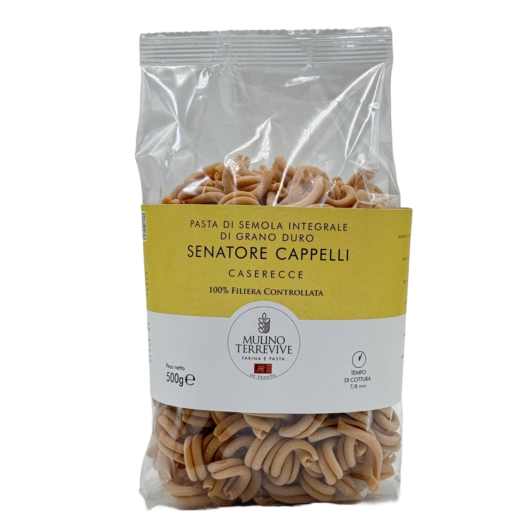 Specialità Integrale Senatore Cappelli Caserecce 500g - Mulino Terrevive - vaigustando