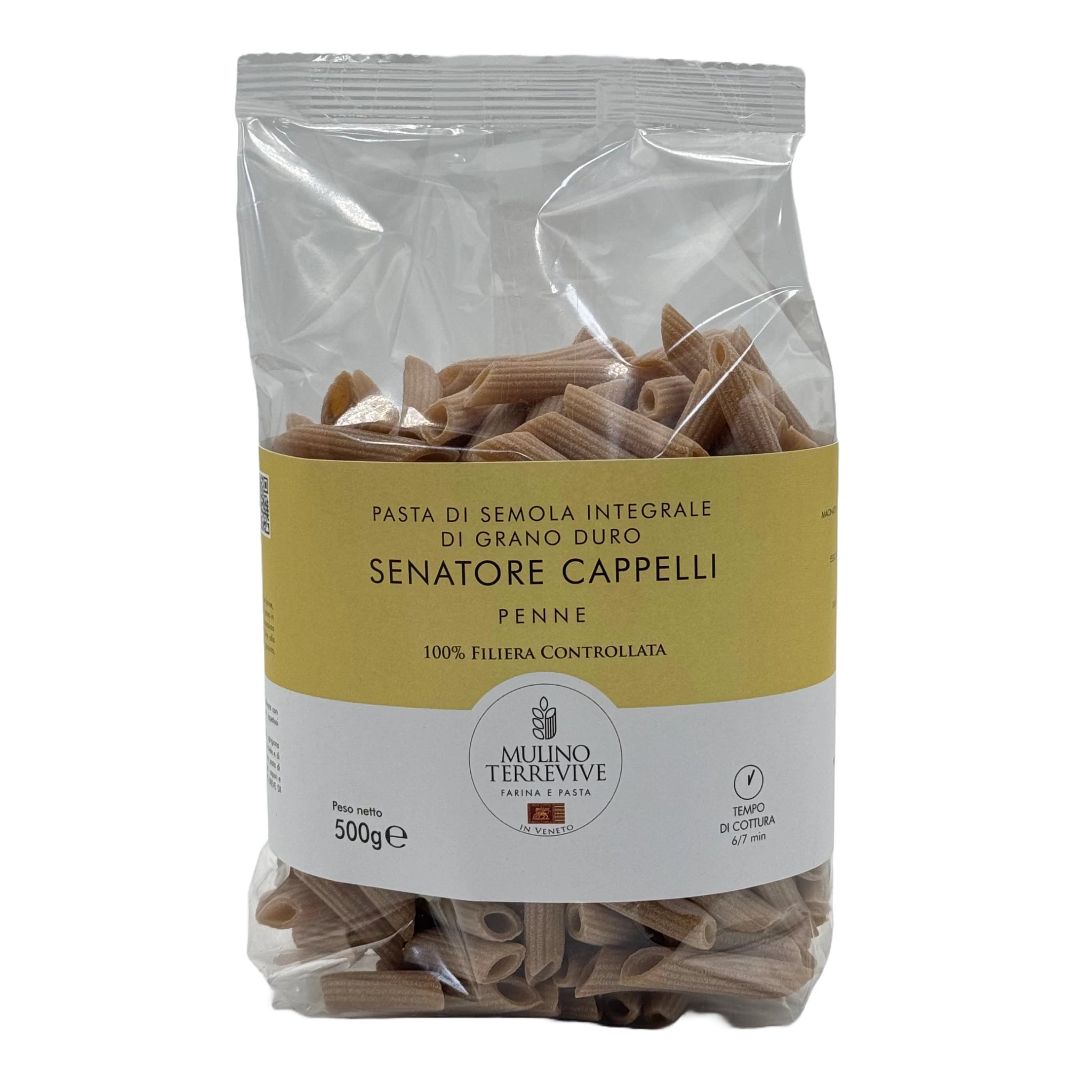 Specialità Integrale Senatore Cappelli Penne 500g - Mulino Terrevive - vaigustando