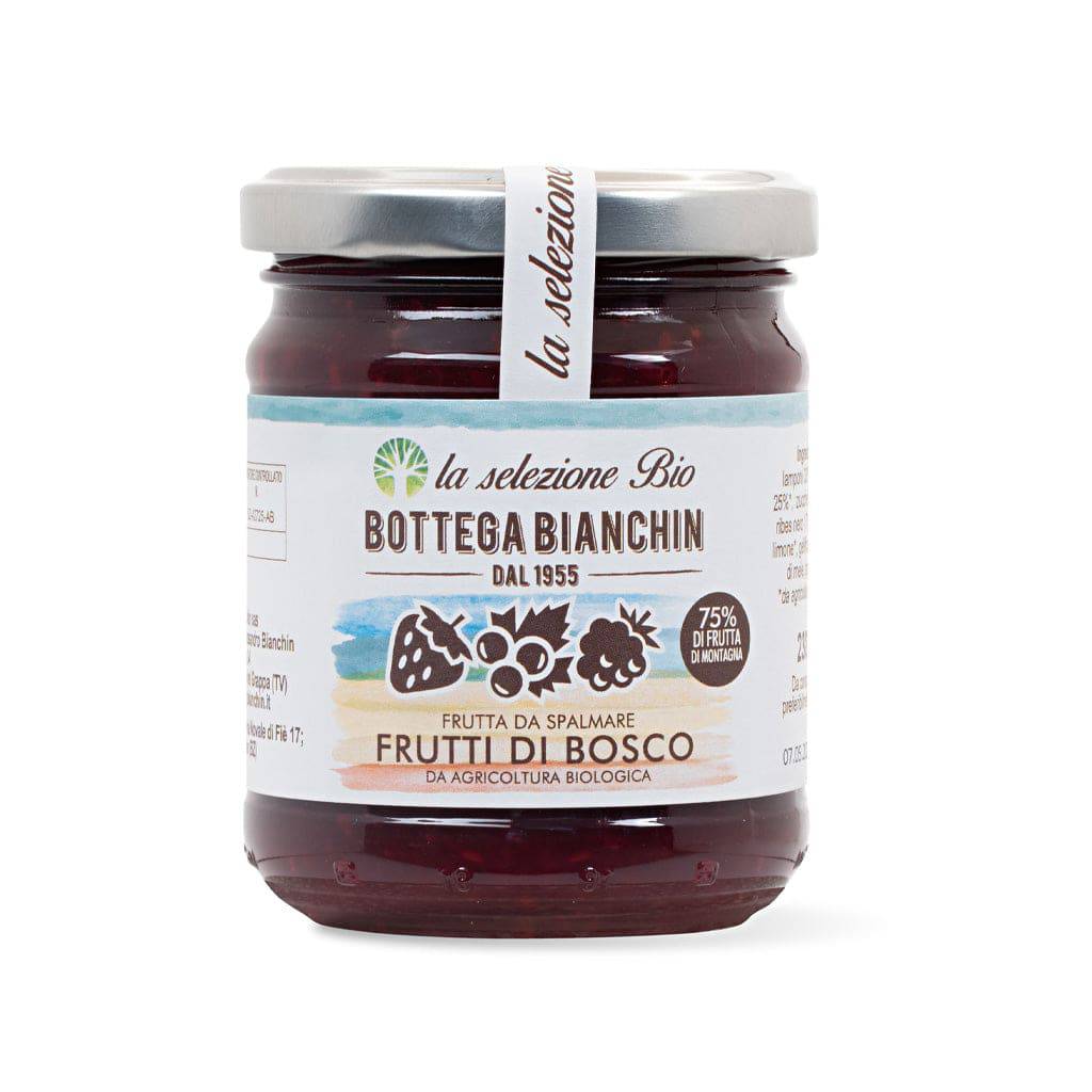Confettura di Frutti di Bosco da agricoltura Biologica 230g - Bottega Bianchin - vaigustando