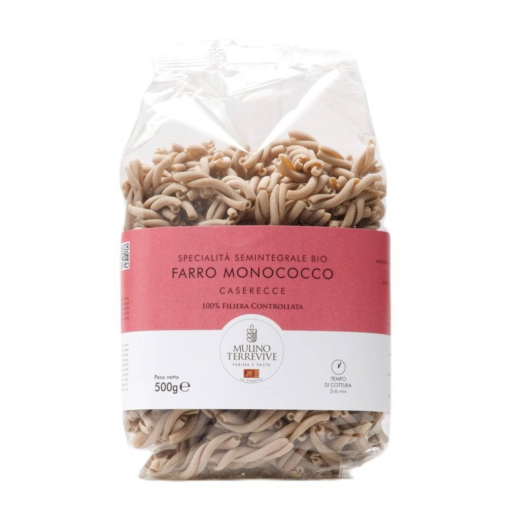 Specialità Semintegrale Farro Monococco Caserecce 500g - Mulino Terrevive - vaigustando