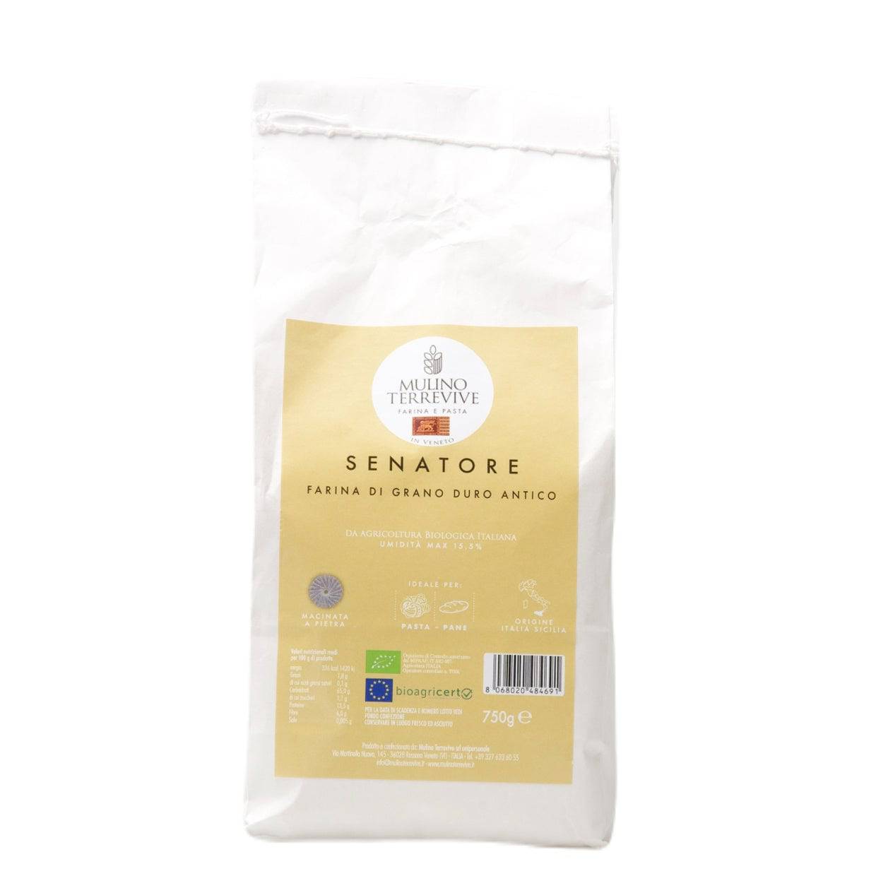 Senatore Farina di grano duro antico - Mulino Terrevive - vaigustando