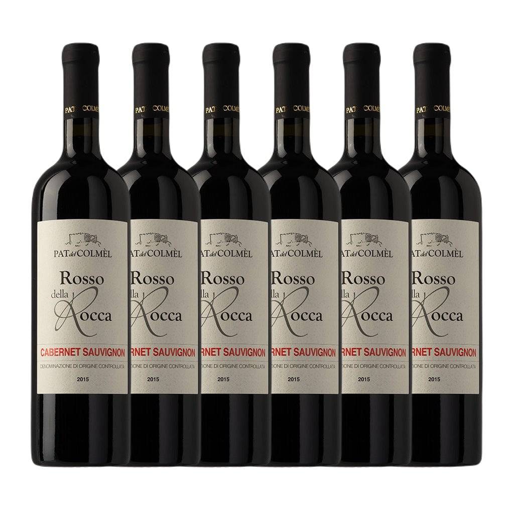 Box 6 Bottiglie - Asolo Montello Rosso della Rocca Cabernet Sauvignon DOC annata 2015 - Pat del Colmel - vaigustando