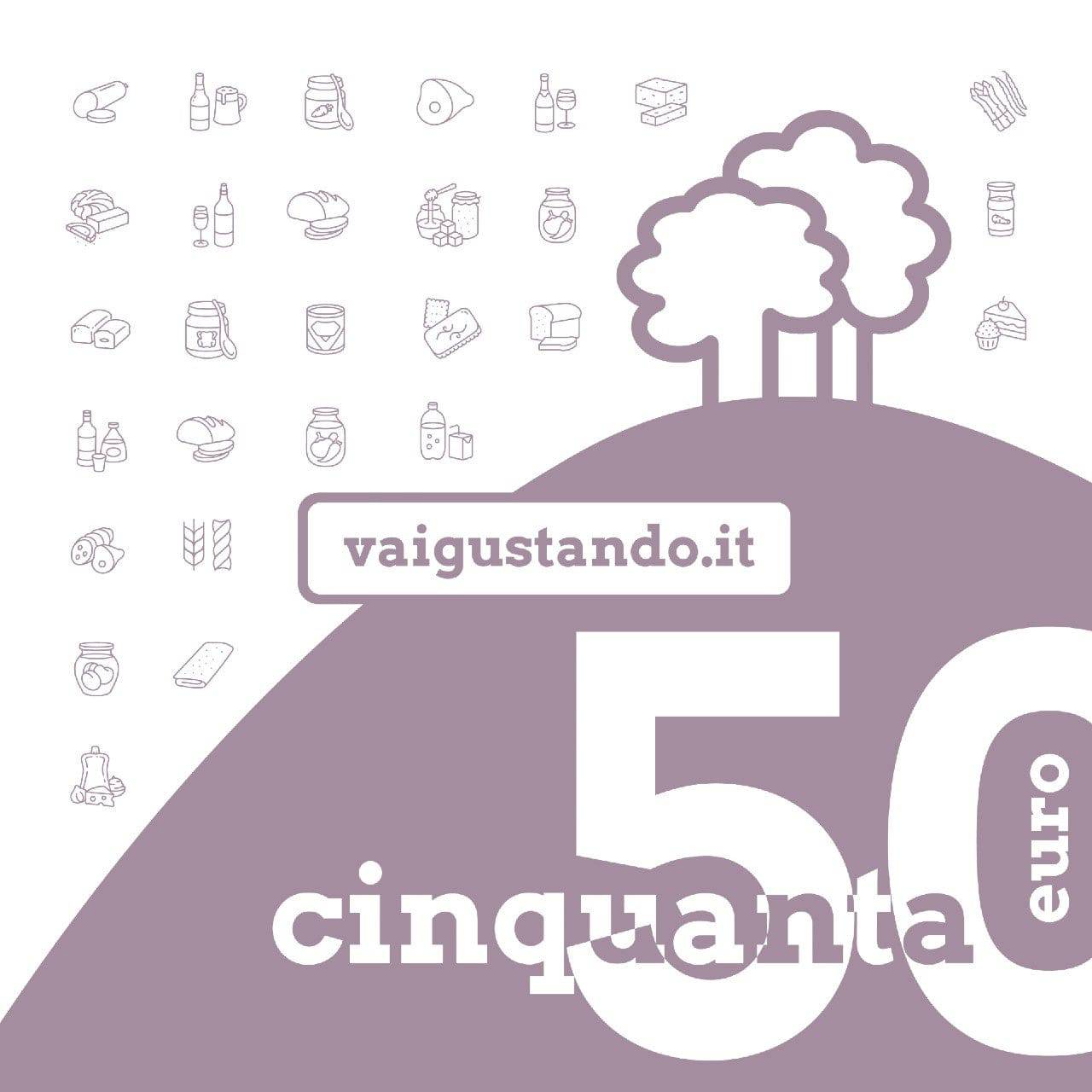 Buono Regalo 50 € - Vaigustando.it - vaigustando
