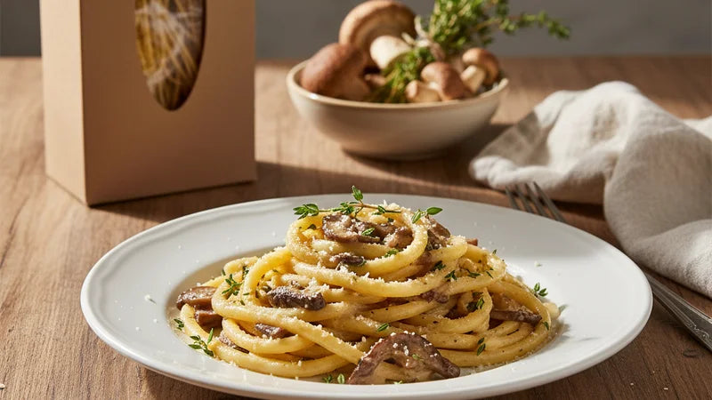 bigoli-alluovo-con-crema-di-porcini-e-timo--ricetta-veneta