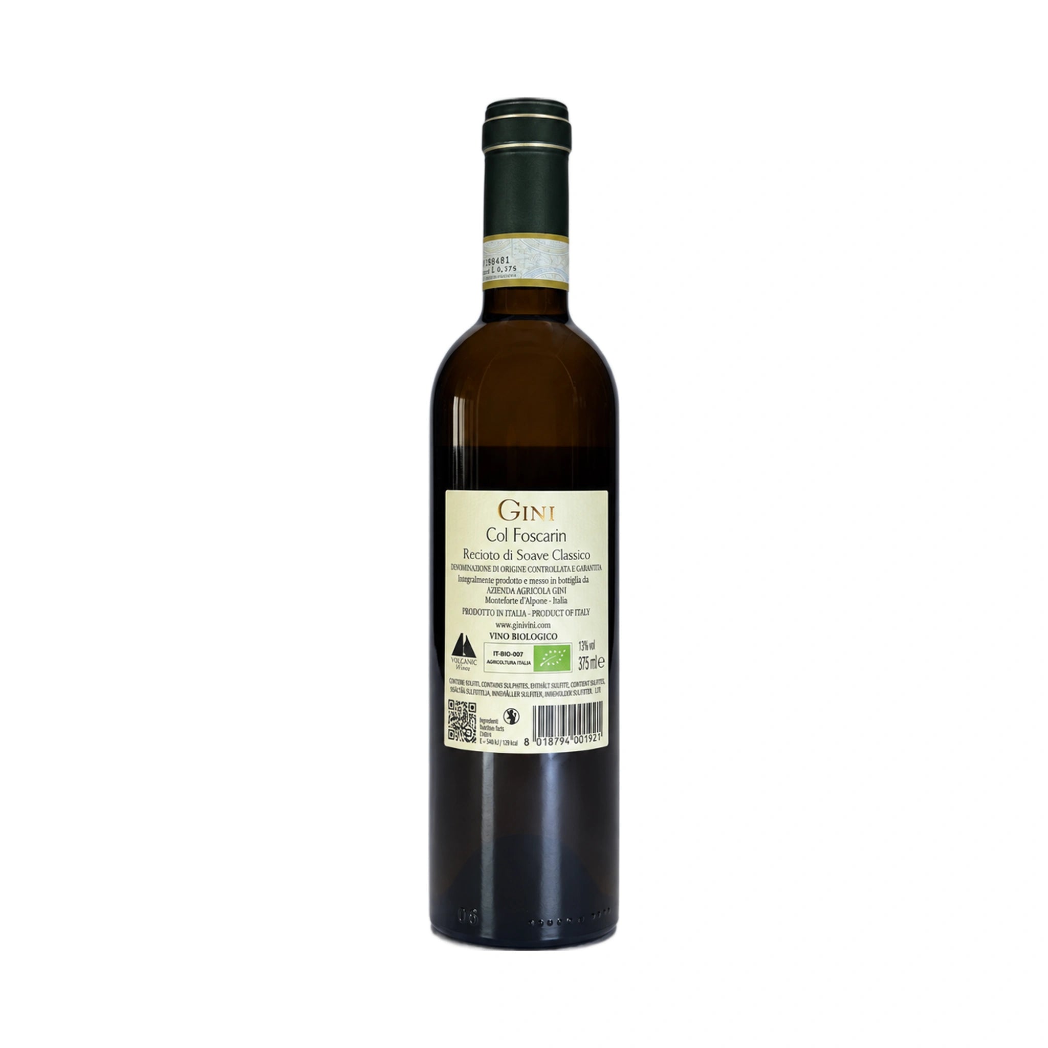 Col Foscarin Recioto di Soave (retro etichetta)-Gini_Vaigustando