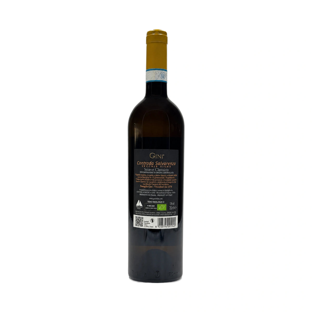 Contrada Salvarenza vecchie vigne (retro etichetta)-Gini-Vaigustando