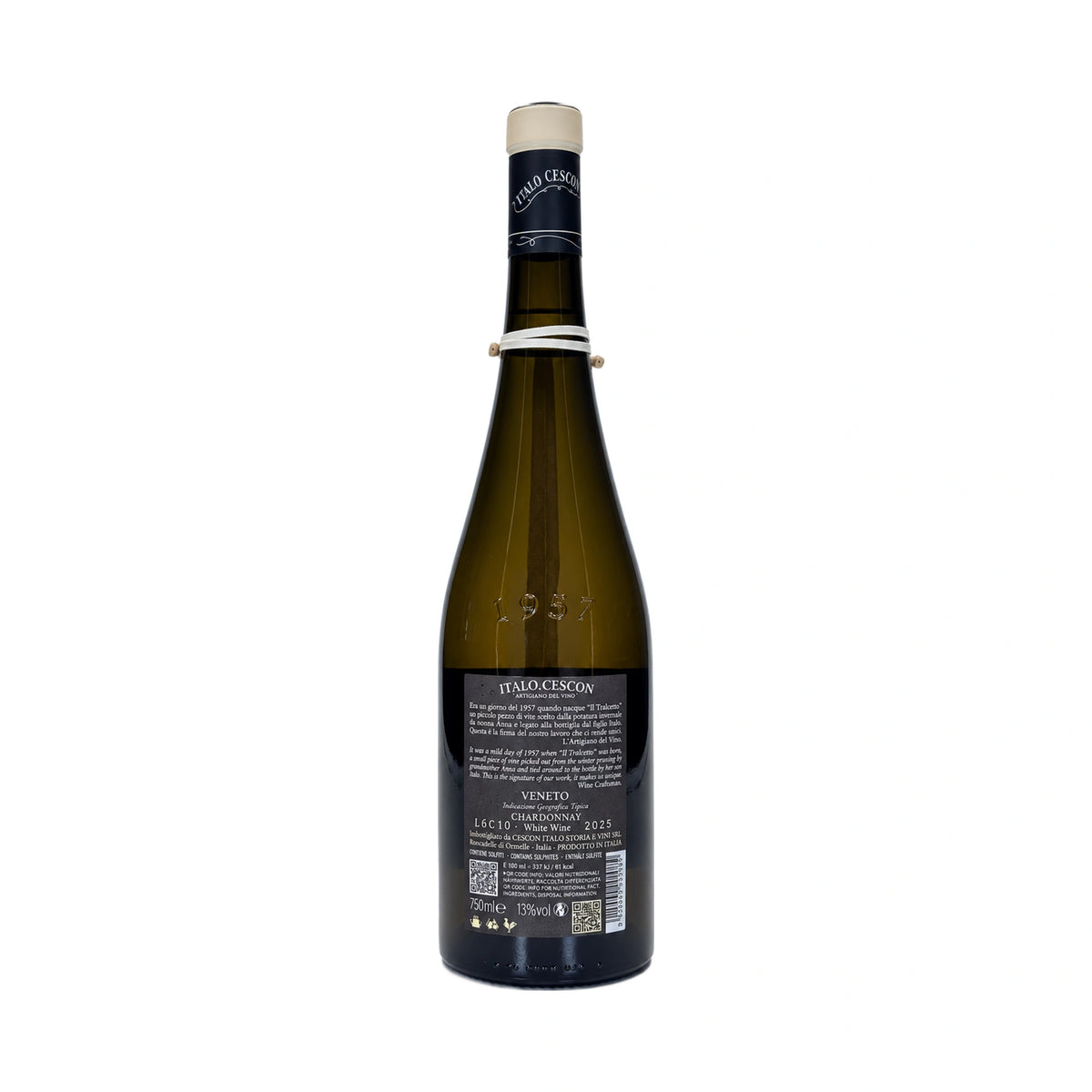 Chardonnay 2025 (retro etichetta)-Italo Cescon-Vaigustando