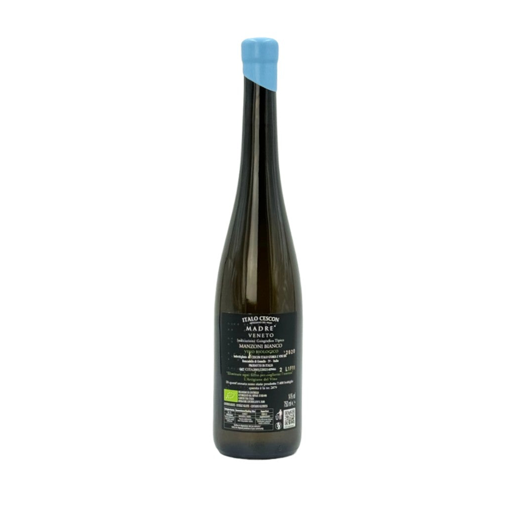 Madre Manzoni Bianco Biologico Veneto Vintage 2021 I.G.T.  -  Italo Cescon - vaigustando