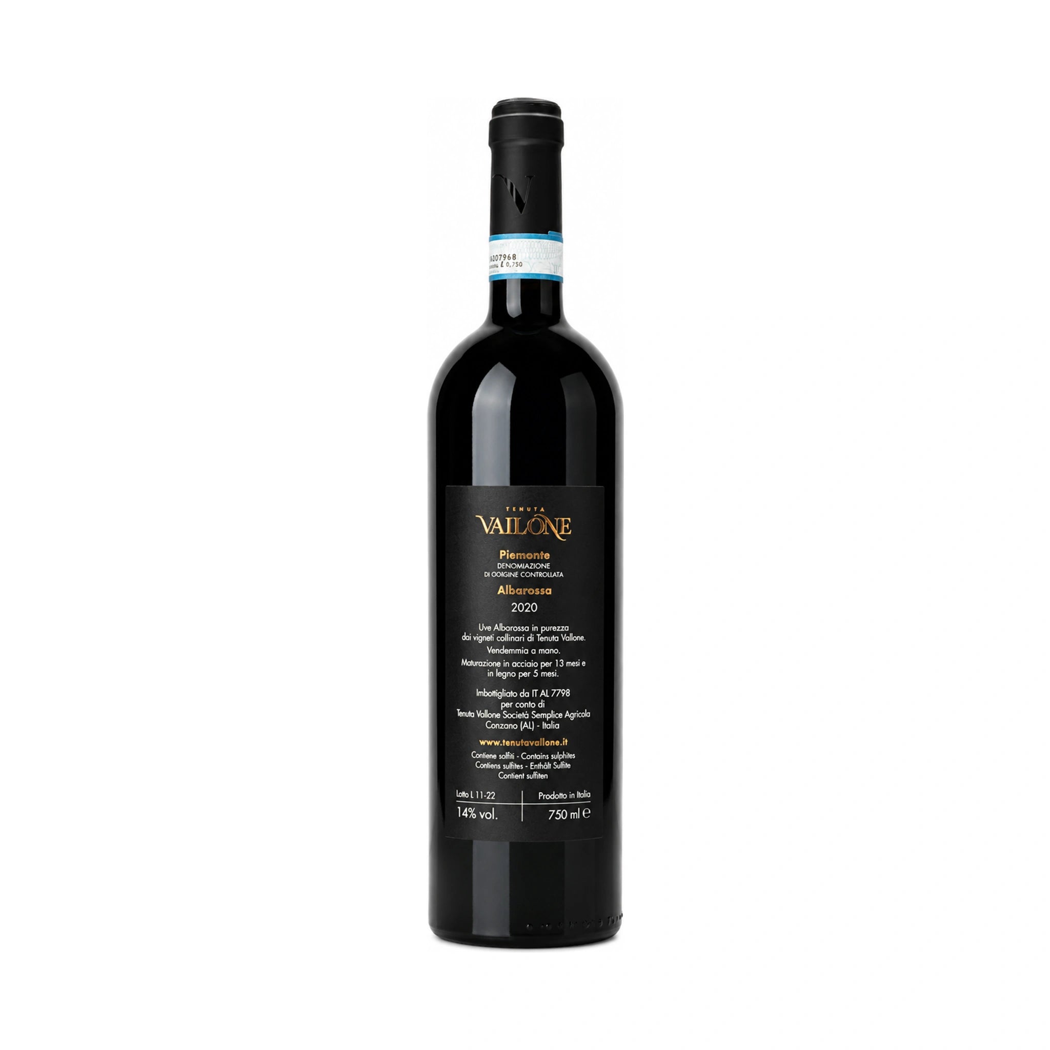 Piemonte DOC Albarossa  -  Tenuta Vallone - vaigustando