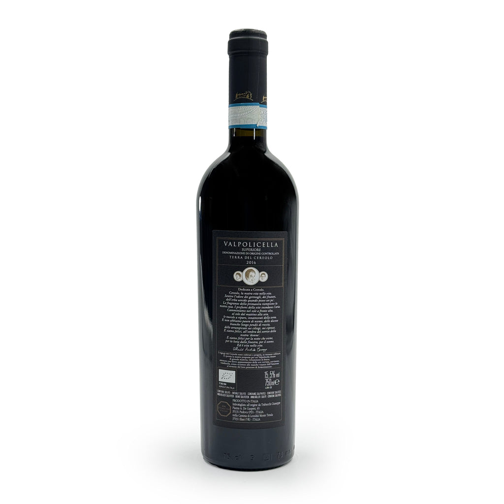 Valpolicella superiore Doc-Terra del Cereolo  -  Tenuta Trabucchi - vaigustando